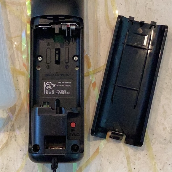 Nintendo Wii Remote With Motion Plus Inside Controller Black Original - Picture 6 of 10